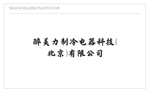 醉美力制冷电器科技（北京）有限公司 缩略图